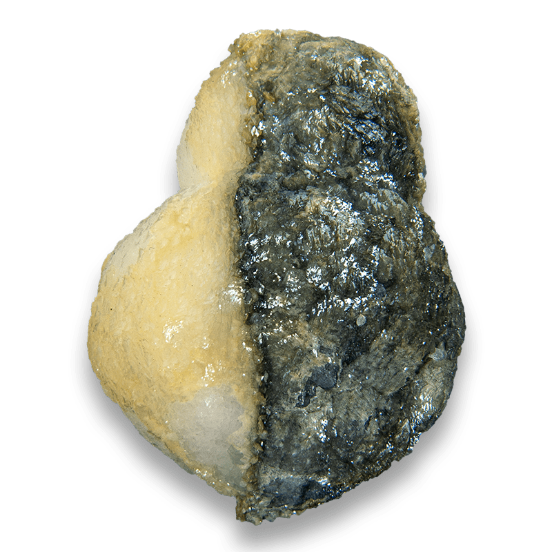 Calcite with Boulangerite