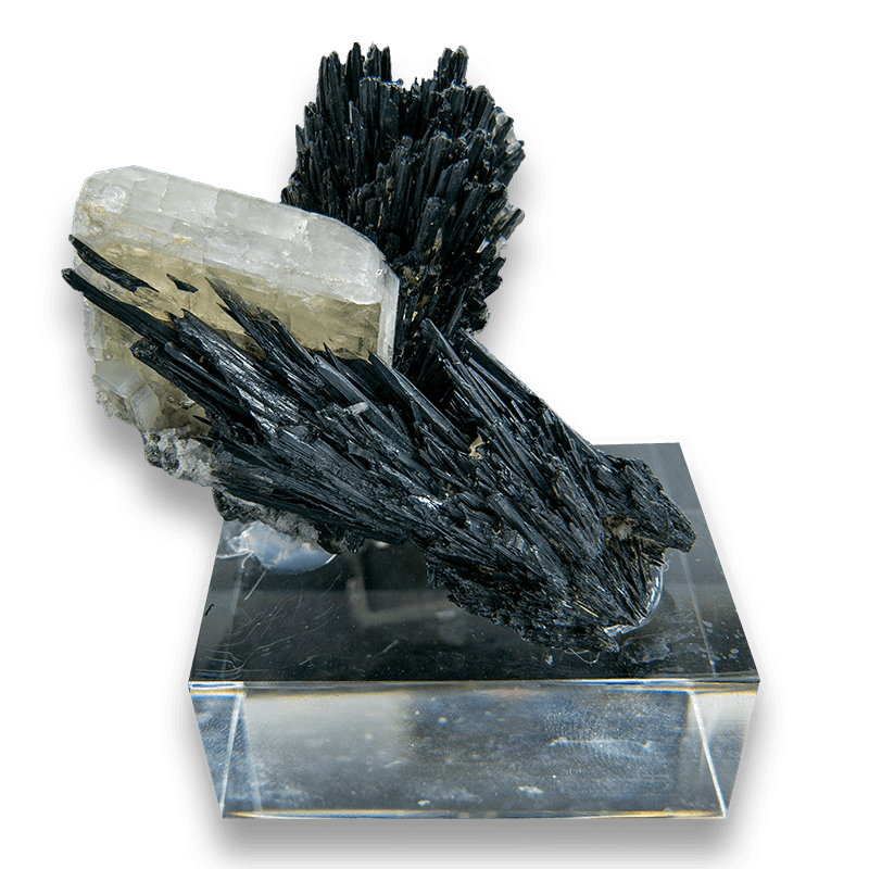 Stibnite, Baryte